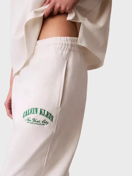 Піжама Calvin Klein з джерсі біла