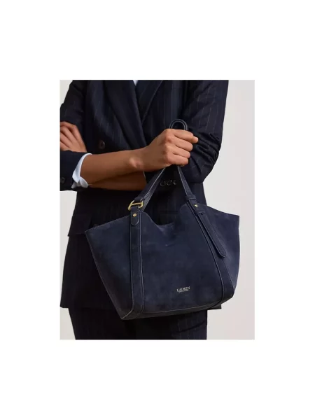 Torebka Ralph Lauren granatowa