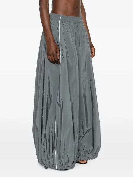 Fusta maxi Balenciaga cu dungi gri