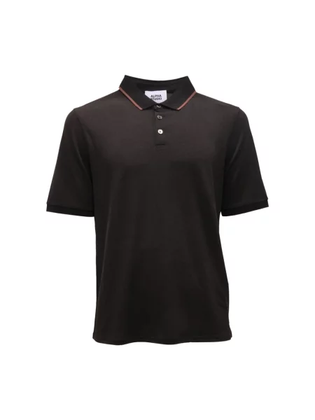 Jedwabna koszula Alpha Studio czarna