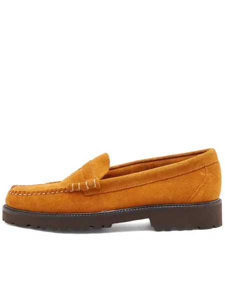 Loafersy Bass Weejuns brązowe