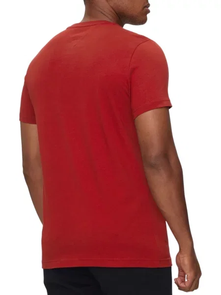 Tricou Tommy Hilfiger Jeans roșu