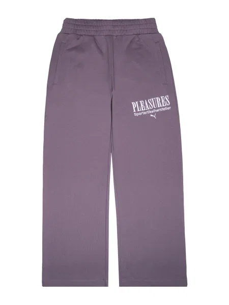 PUMA Pantaloni sport lila alb