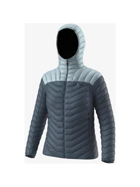 Kurtka z kapturem Dynafit Ridge Ultralight Down szaroniebieski pastelowy niebieski XS szara