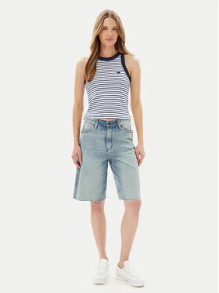 Wrangler Džínové šortky Jort modrá