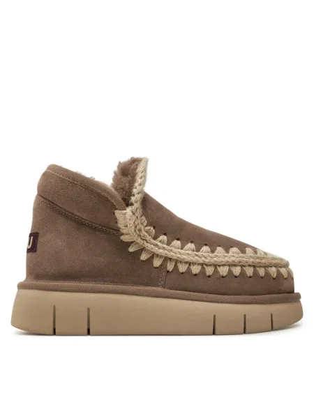Mou Cizme de zăpadă Eskimo Bounce Sneaker maro