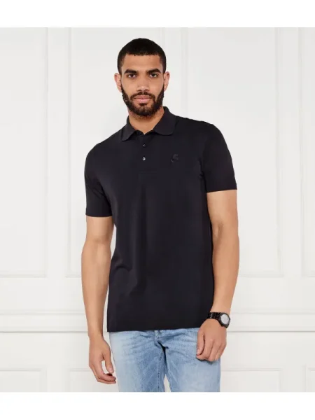 Karl Lagerfeld Polo | negru