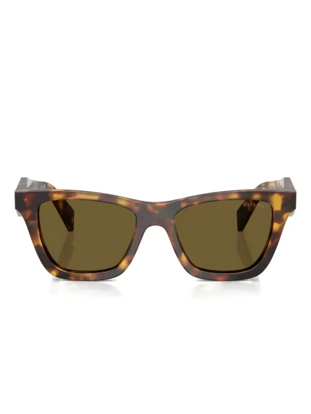 Saulės akiniai Prada Eyewear ruda