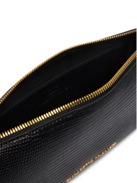 Elisabetta Franchi baguette torbica za žene od imitacije kože crna