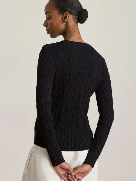 LAUREN RALPH LAUREN Pulover negru