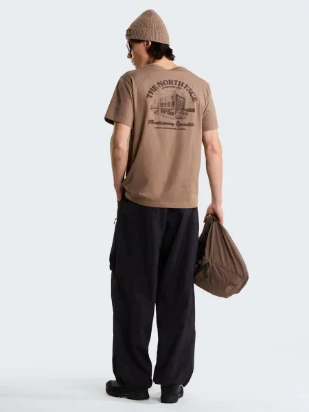 Футболка The North Face U OG STORE RELAXED SHORT SLEEV коричневий