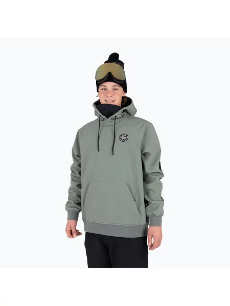 Colourwear Est Hood dk zsálya snowboard melegítőfelső. Méret: XL zöld