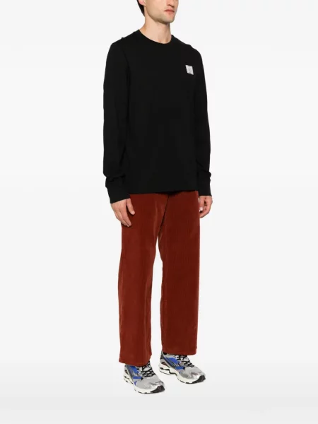 Lung cămașă Moncler cu autograf negru