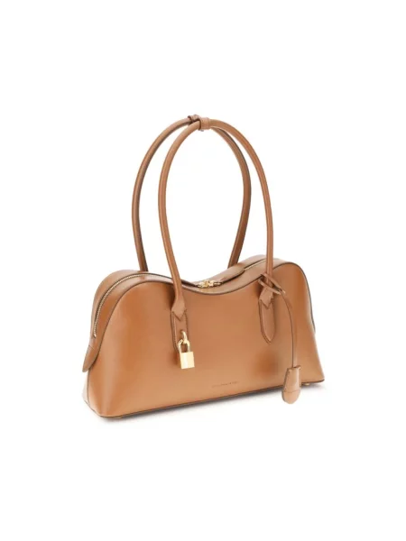 Torebka Stella Mccartney skórzana brązowa
