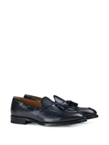 Pantofi loafer Doucal's din piele albastru