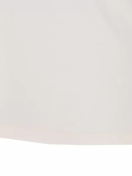 Top Eleh bez rukava s okruglim izrezom bijela