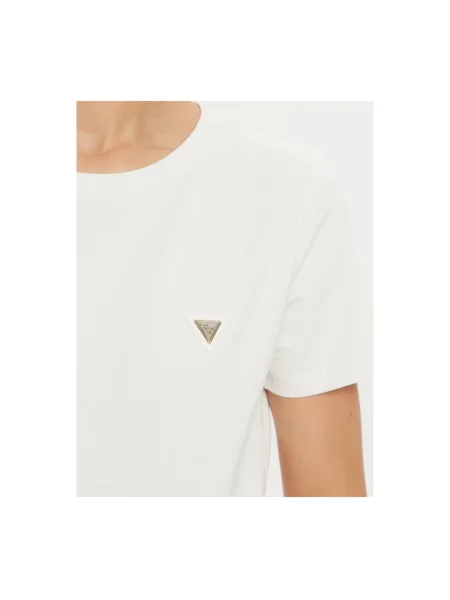 T-shirt GUESS Colette T-Shirt Beige M beżowa