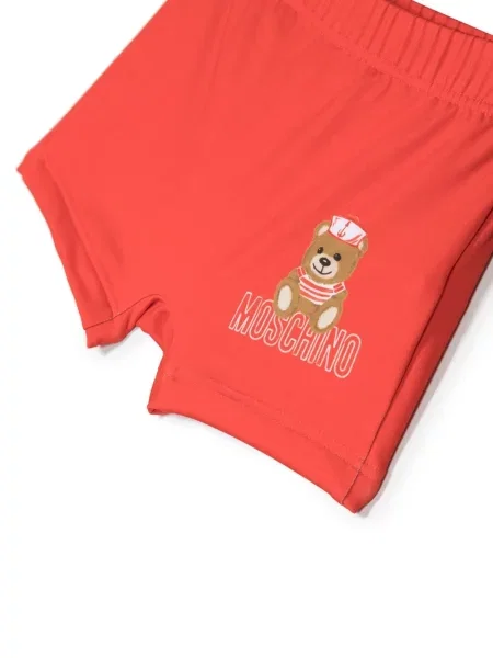 Kąpielówki dziecięce Moschino czerwone
