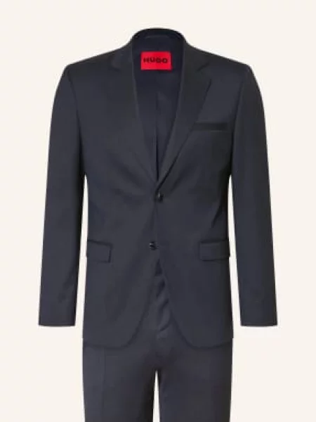 Hugo Garnitur Arti-Hesten Extra Slim Fit blau granatowy