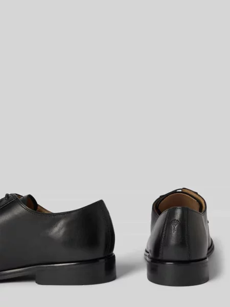 Buty derby skórzane sznurowane model ‘pero kleitos’ Joop! Shoes czarny