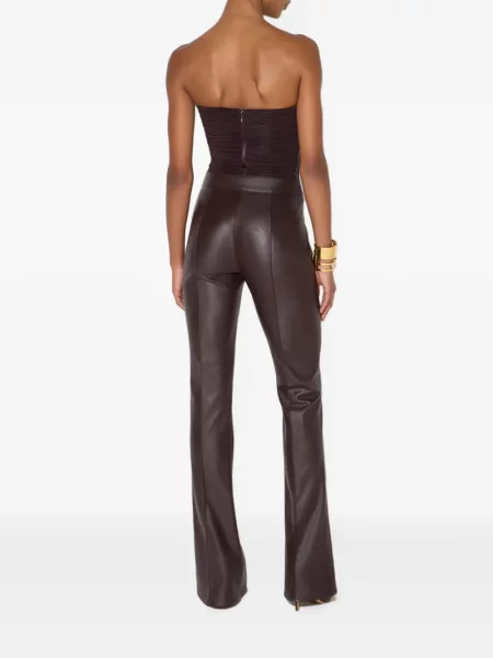 Body Elisabetta Franchi din jerseu maro