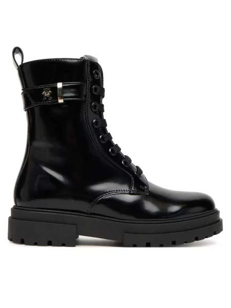 Trapery Tommy Hilfiger czarne
