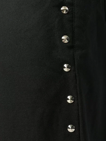 Pantaloni chino Black Comme Des Garçons cu tepi negru