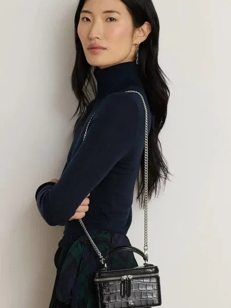 Lauren Ralph Lauren сумка-кейс шкіряна
