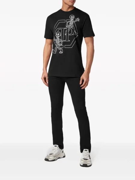 Kamínky tričko Philipp Plein černé