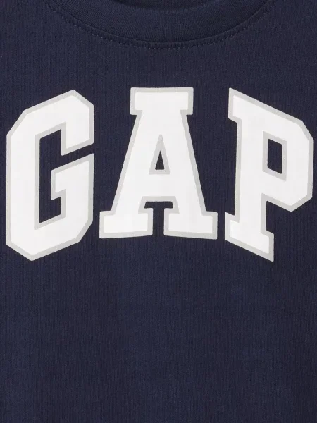 T-SHIRT DZIECIĘCY KOSZULKA GAP BABY LOGO niebieska