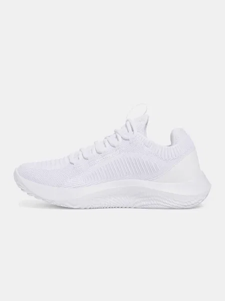 Členkové topánky Under Armour biela