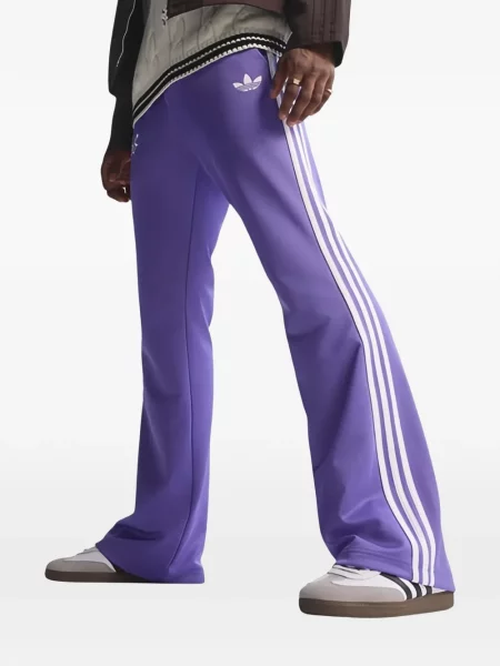 Pantaloni scurți Adidas alergare cu autograf evazate albastru