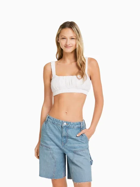 Bershka Jeans deschis albastru