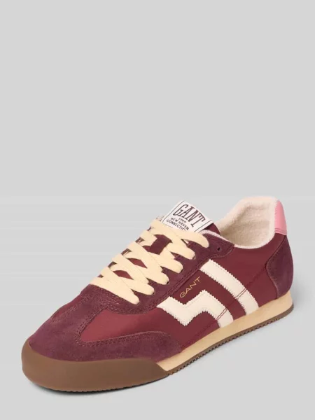 Sneakersy z mieszanki skóry i tkaniny model Beylana' Gant