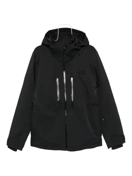 Geacă The North Face cu glugă negru