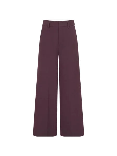 Cu centură pantaloni palazzo Rossi violet