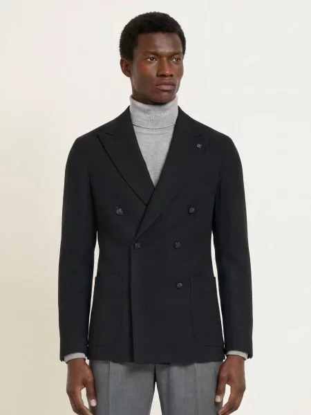 Tagliatore Sako Slim Fit černá