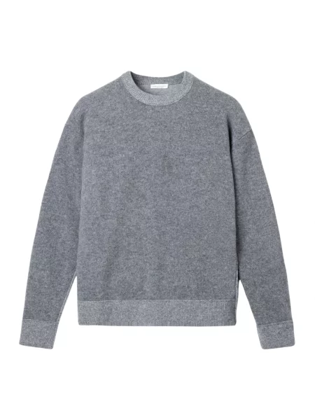 Sweter Roberto Collina wełniany szary