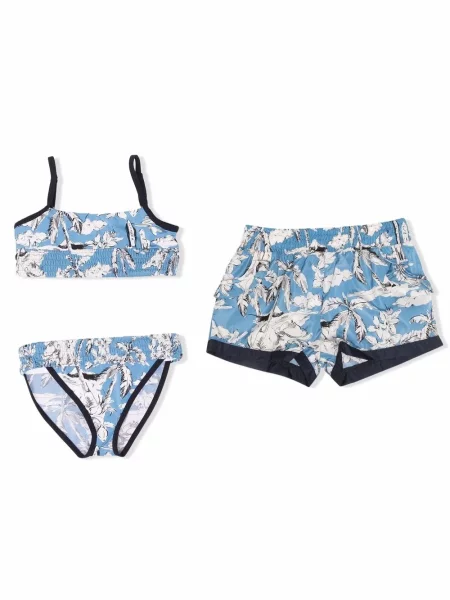 Bikini dziecięce Moncler Enfant niebieskie