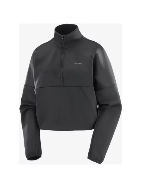Bluza Salomon SHKout Half Zip Crop XS czarny