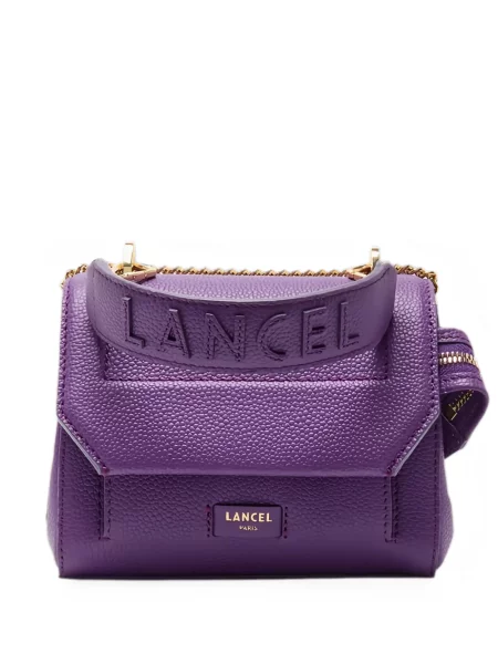 Geantă Lancel din piele violet