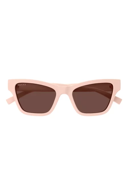 Ochelari de soare Gucci Eyewear cu dungi roz
