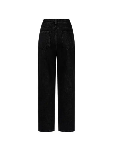 Blugi Tomboy cu strasuri negru