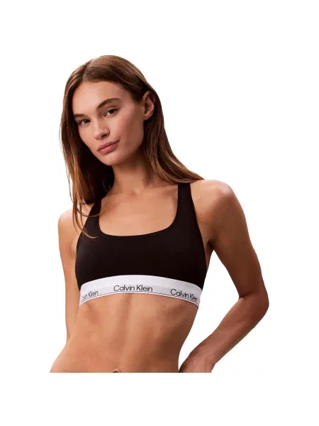 Bez podstave grudnjak Calvin Klein Jeans bijela