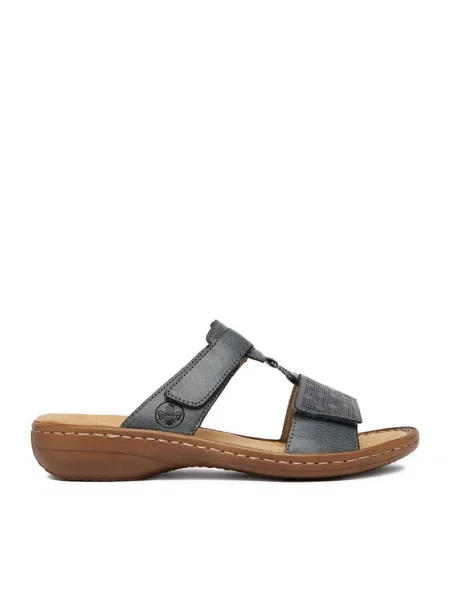 Papuci Rieker albastru