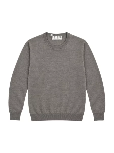 Sweter Cashmere Company wełniany szary