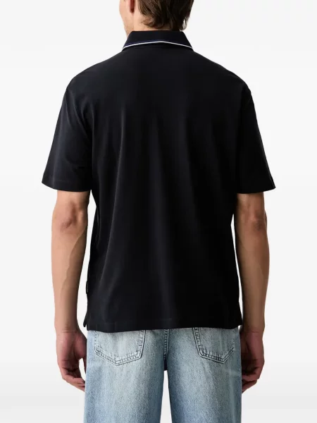 Polo Armani Exchange με σχέδιο μπλε
