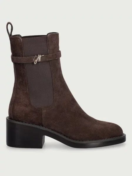 Steve Madden semišasti gležnjarji Charity-SM rjava