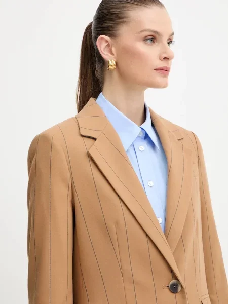 Пиджак Max&co однобортный коричневый