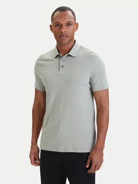 T-shirt Calvin Klein Ss Supima Chest Emb Polo Shadow L